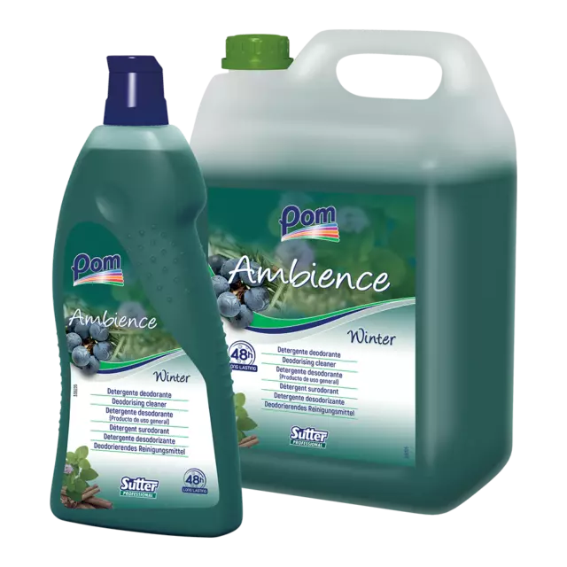 Ambience Winter Detergent Deodorant for All Surfaces Wood Of Cedar 5 KG