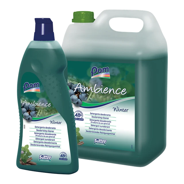 Ambience Winter Detergent Deodorant for All Surfaces Wood Of Cedar 5 KG