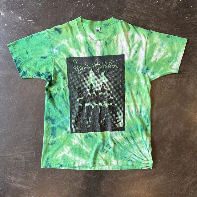 Vintage VTG 90s Jane’s Addiction “Nothing’s Shocking” Tye Dye T-Shirt