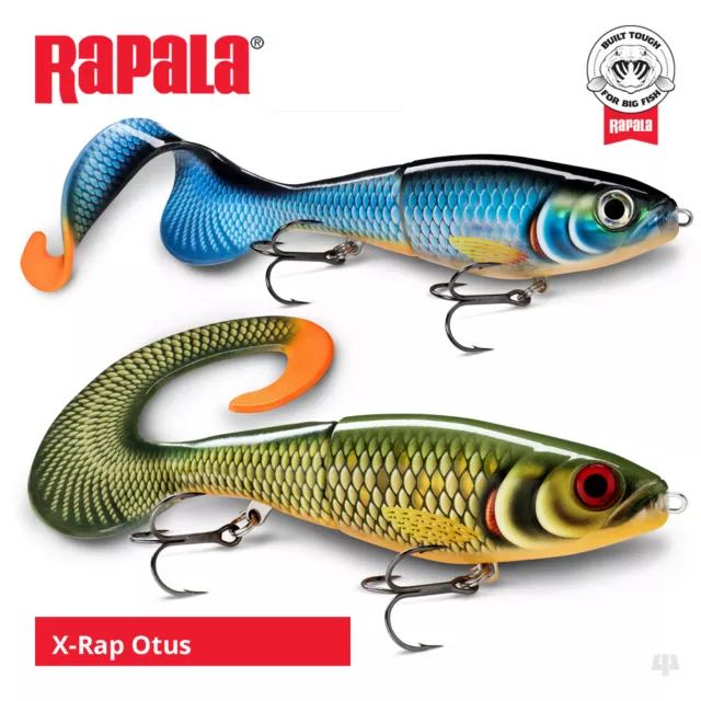 Rapala X-Rap Otus Lures - Pike Muskie Zander Catfish Predator Fishing Tackle