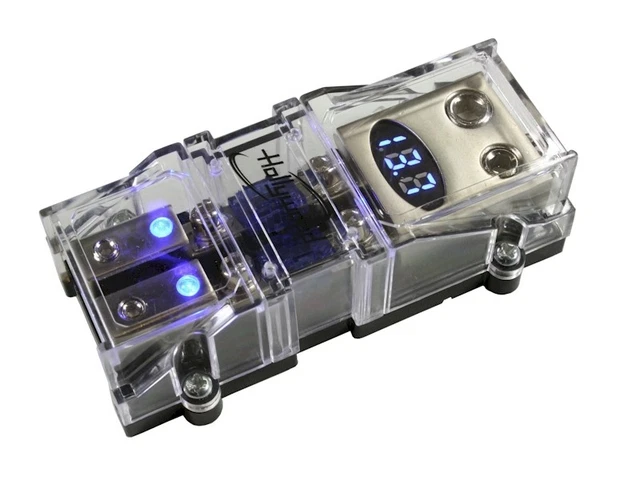 Nilight 10 Portafusibili Add-A-Circuit Mini | Tappo Per Fusibili A Lama ATM/APM Con 10 Fusibili 15A Inclusi | Per Strisce LED, Dash Cam E Accessori Auto