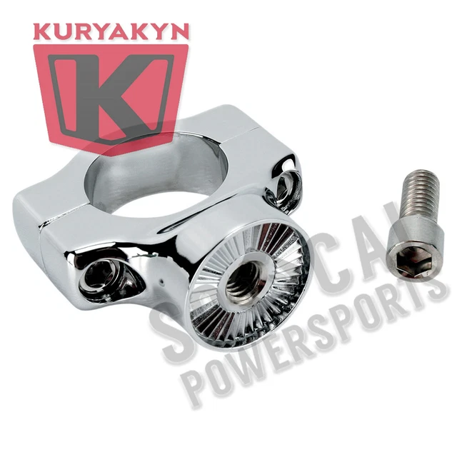 86-06 HARLEY FLST: Kuryakyn Mount For Vertical Side Mount License Plate Holders