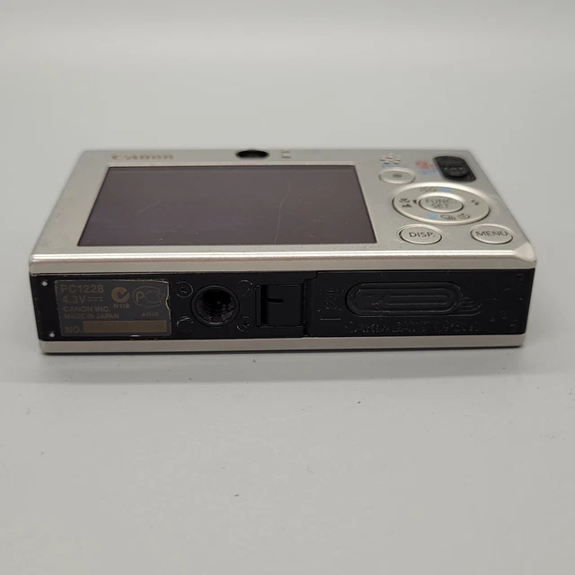 Canon PowerShot SD1000 IXUS 70 7,1 megapixel fotocamera digitale compatta argento testato 4