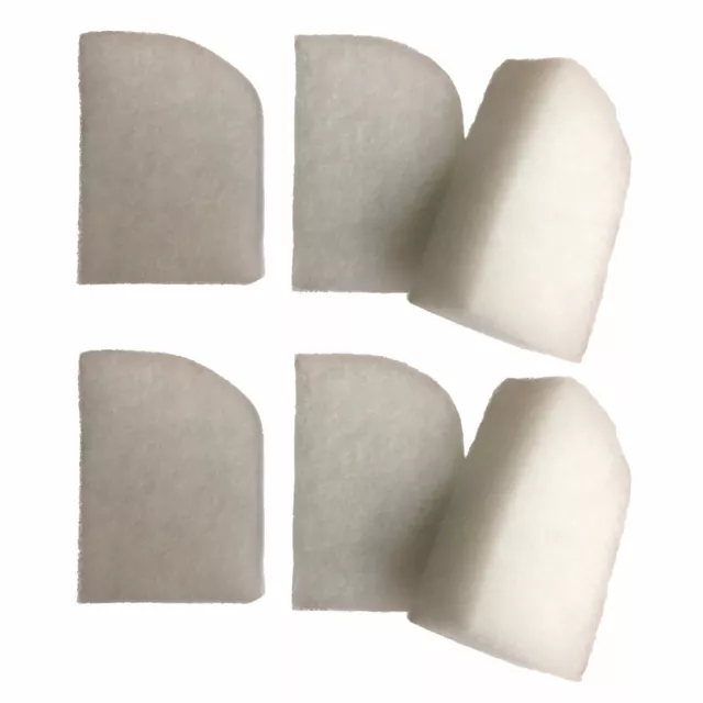 6 x Compatible Polishing Filter Pads Suitable For Fluval 305 306 307 405 406 407