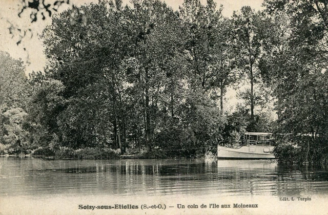 SEISY SOUS ETIOLLES Card A corner of Île aux Sparrows The tourist star