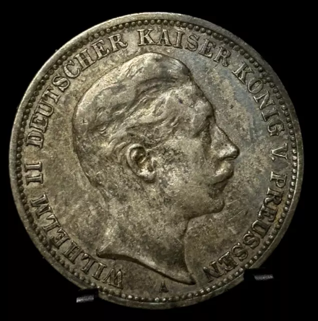 Germany - Silver - 1908 A 3 Mark Coin