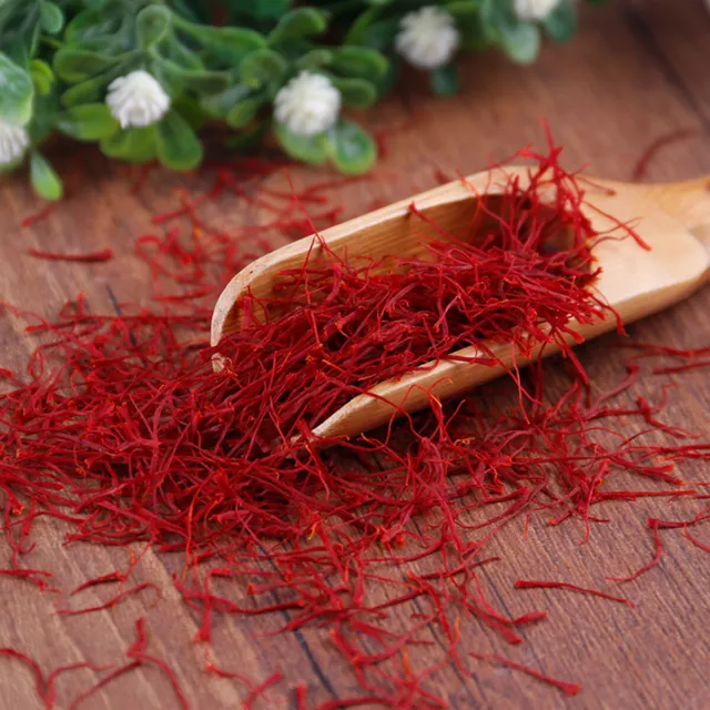 Saffron Crocus Stigma Croci Flower tea 1g to Raise Tonic Chinese Tea Herbal Tea
