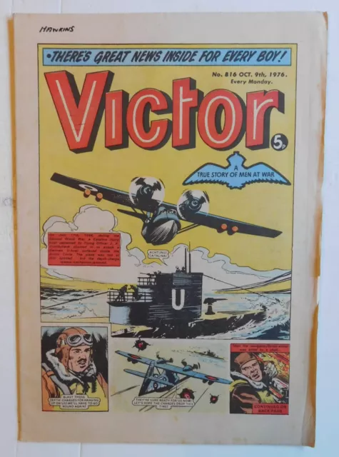 VICTOR Comic #816 - 9 October 1976