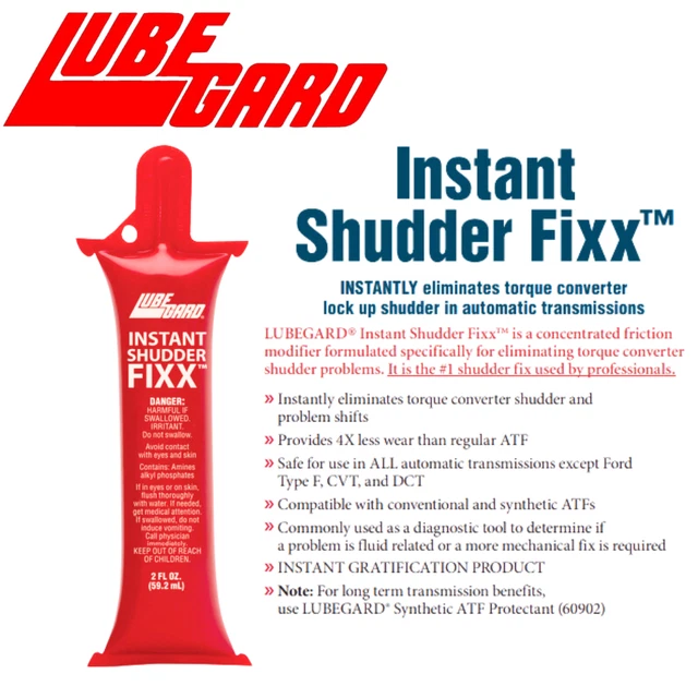 LUBEGARD DR TRANNY No.1 Instant Shudder Fix Transmission Fluid Additive ...