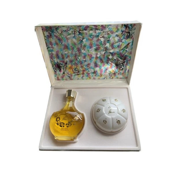 Nina Ricci Eau De Fleurs Lot EDT 100 ML + Savon 100 G/3.4 OZ Vintage Rare