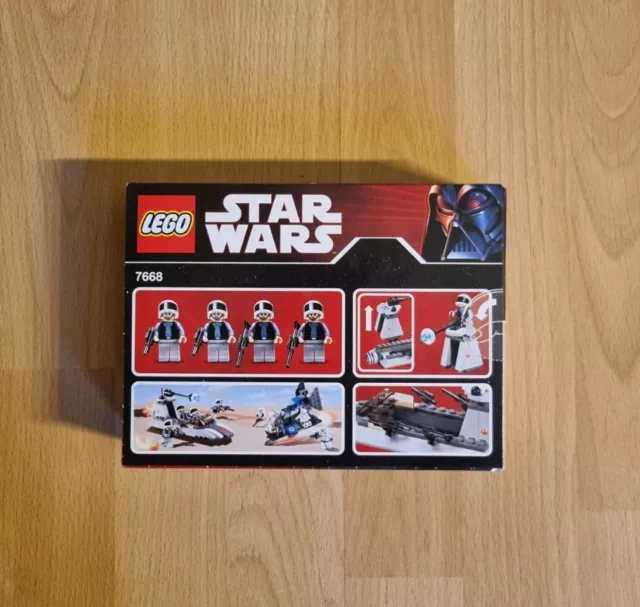 LEGO Star Wars Rebel Scout Speeder (7668) BRANDNEU & OVP 3