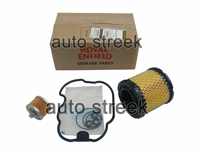 Genuine Royal Enfield Classic 350/500 Oil Filter Element – 10-Pack OEM