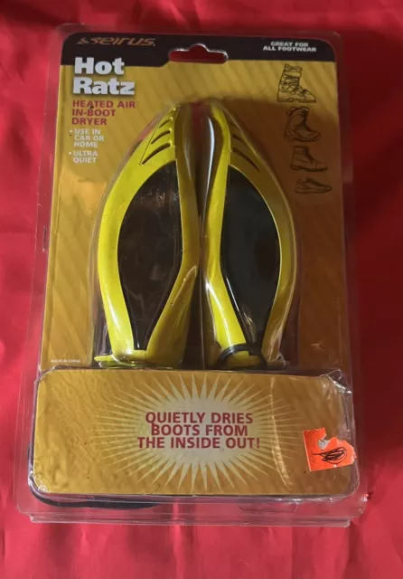 Seirus Hot Rats Heated Air In Boot Dryer For Home And Car  New In Package