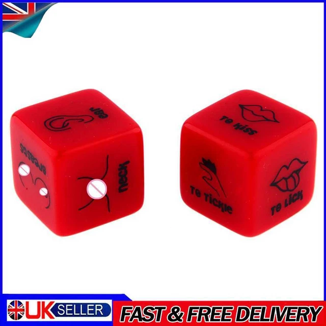 2pcs Couples Funny Dice Sexy Erotic Love Party Gambling Adult Humour Games Toys