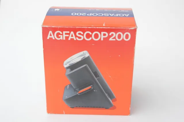 Agfa Agfascop 200 Mains Operated Stacable Slide Viewer