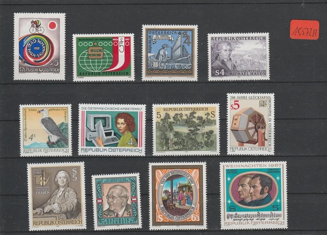 Österreich     Republik Österreich     postfrisch**     MiNr. 1897-1908