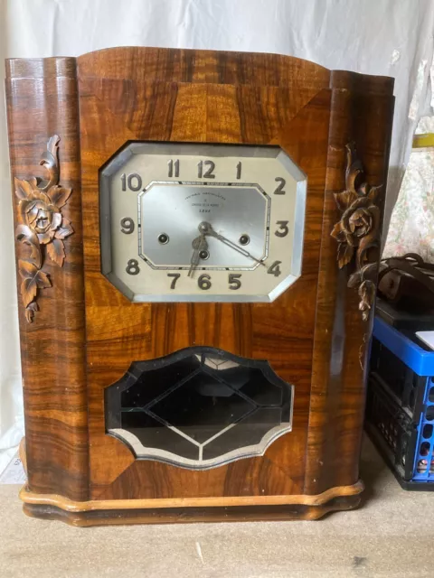Vintage French Art Deco Veritable Westminster Chime French Wall Clock - Project