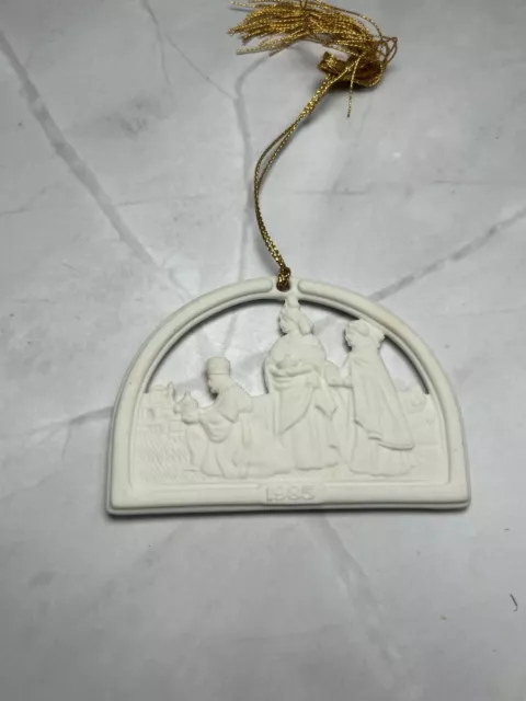 Vintage 1985 Avon Porcelain “The Three Magi” Christmas Ornament