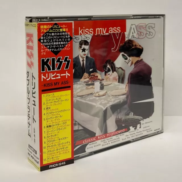 Kiss ""Kiss My Ass & Doppelplatin"" 2-Cds (Nur Japanische Promo) Kostenloser Versand