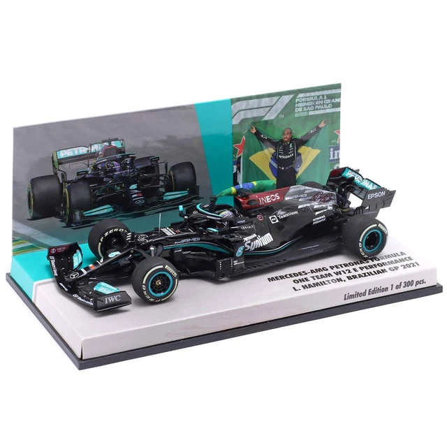Lewis Hamilton Mercedes AMG Petronas W12 Sieger Brasile Gp 2021 1:43