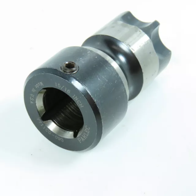 Parlec 7711CG-093 Numertap 15/16" Quick Change Tap Adapter Coolant Thru