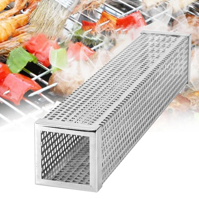(12 Inches Square)304 Tubo Per Fumatori Barbecue In Acciaio Inossidabile
