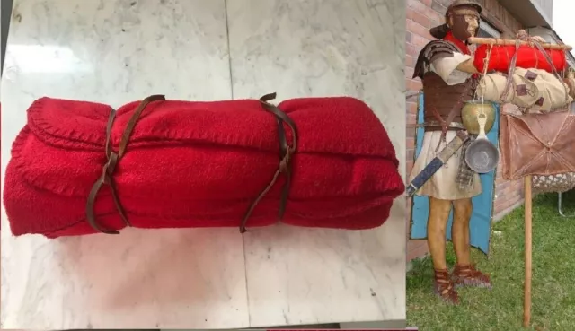 Roman Legionary Furca marching pack BEN HUR soldier Movie Prop costume blanket