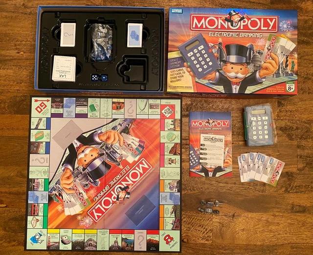 Monopoly Electronic Banking – Gioco In Scatola Con Bancomat E Carte Di Credito (Versione Inglese) - 6