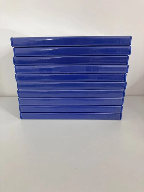 PlayStation 2 Game Replacement Cases with Memory Card Holder X10