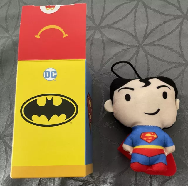 McDonalds Happy Meal Superman DC Plüsch Figur *NEU*OVP*