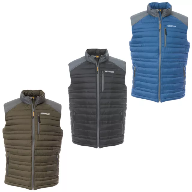 HOMMES CAT GILET sans Manches Caterpillar Hybrid Impermeable Isole Veste Travail EUR 169 42 PicClick FR