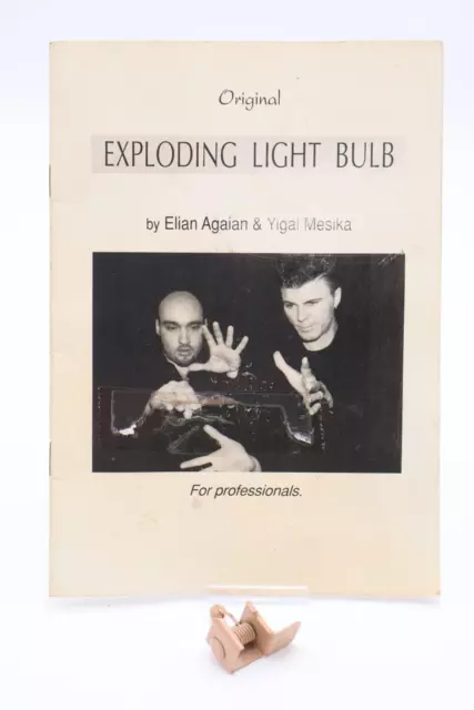 Original Exploding Lightbulb (Booklet & Gimmick) by Agaian & Mesika Magic Trick