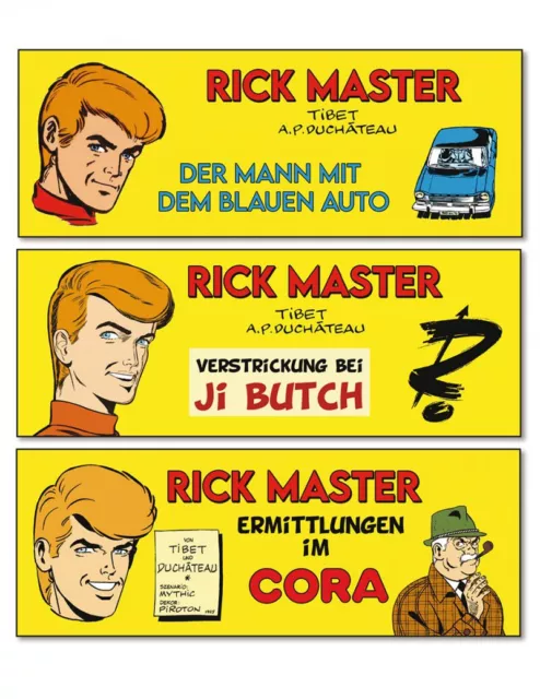 COLLECTION RICK MASTER deutsch PICCOLO-SET (3) lim.300 BD MUST Tibet + Duchateau