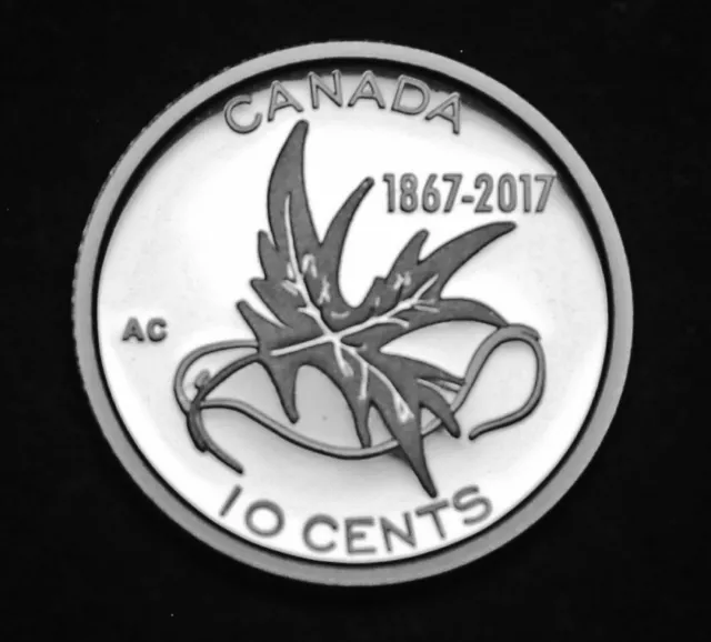 1867-2017 10¢ uncirculated proof coin from the special silver dollar set