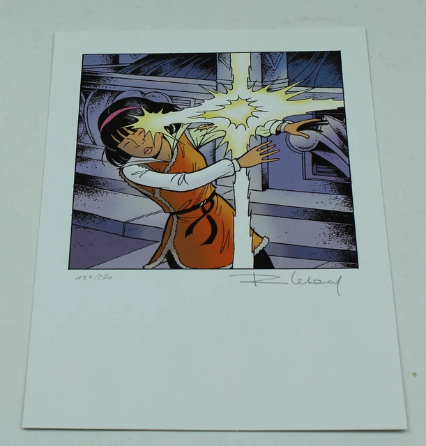 Ex Libris Yoko Tsuno  Signiert/Limitiert  Selten/RAR