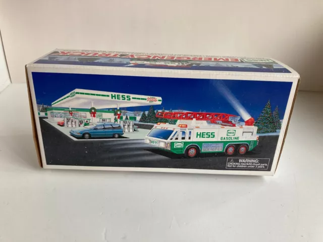 Hess 1996 Toy Truck Emergency Truck NEW IN BOX!