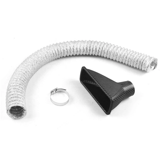 CAR FRONT BUMPER Turbo Air Intake Pipe Air Funnel Inlet Cold System