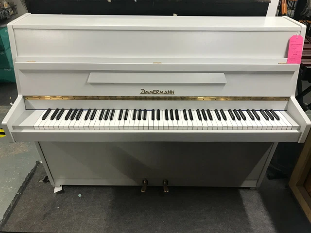 ZIMMERMAN UPRIGHT PIANO Resprayed Grey FREE DEL GROUND FLOOR