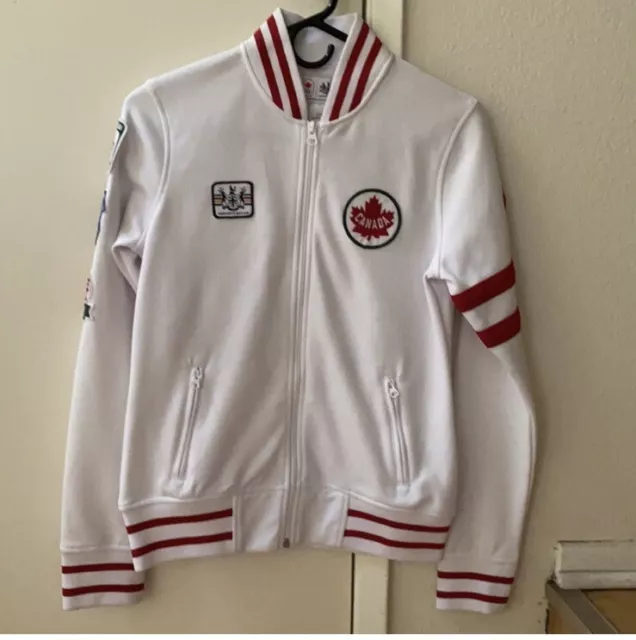Nwt 2012 London Olympics Official Canadian Olympic Team Athletic Warm-Up Jacket