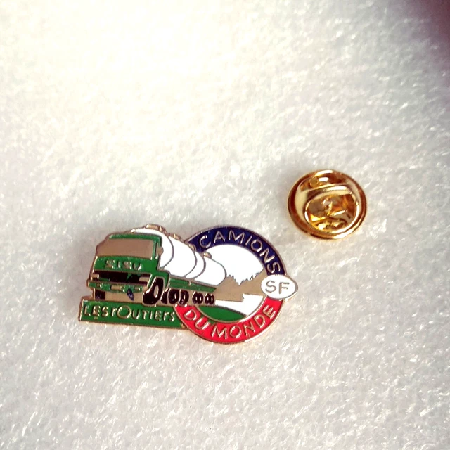 PIN'S PINS LAPEL pin Rallye Raid Paris Dakar Camion 94 Coiff Touareg ZAMAC Signé EUR 7,90