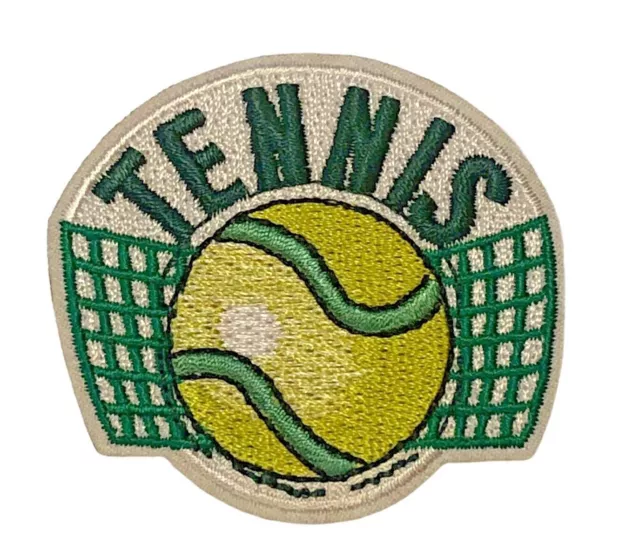 Tennis Badge Scouting 2 inch Patch AVA0525 F2D36Z