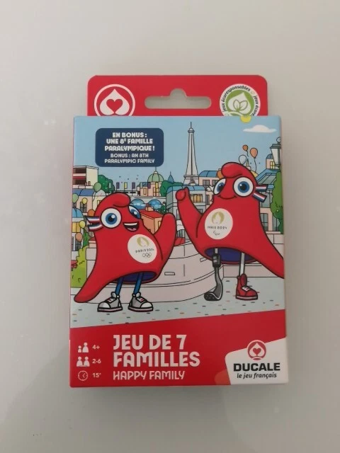 JEUX OLYMPIQUES 2024 Jeu de 7 Familles Neuf DUCALE EUR 15,00 - PicClick FR