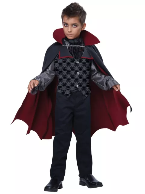 Count Bloodfiend Vampire Dracula Count Twilight Halloween Boys Costume