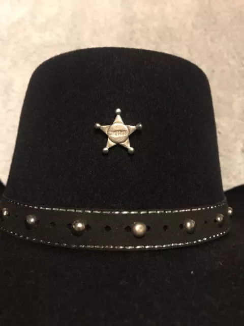 western express Black Sheriffs hat