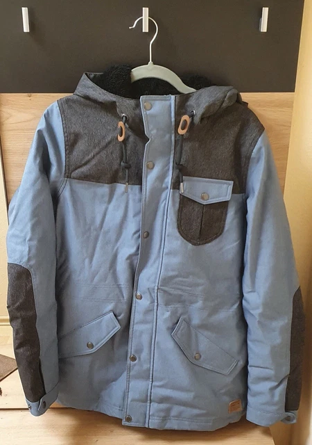 O’Neill Venus Skijacke Snowboardjacke Jacke Parka Gr. L Damen Blau Grau 10K