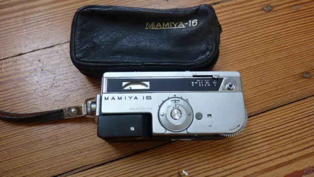 Mamiya 16 Automatic subminiature Camera - light meter not working