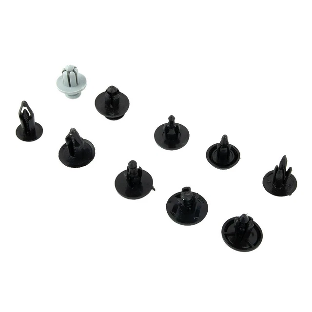 SURENHAP Fastener Rivet 100pcs Rivets en plastique de voiture 6mm Trou