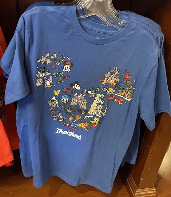 DISNEYLAND RESORT EXCLUSIVE 2024 Play In The Park Adult TShirt Size X