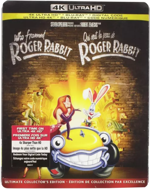 WHO FRAMED ROGER Rabbit [UHD 4K] [Blu-ray] £34.39 - PicClick UK