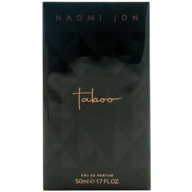 Naomi Jon TABOO 1 x 50ml Eau de Parfum EdP Spray for woman -ohne Mikroplastik